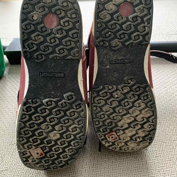 Salomon "The Outsider" Snowboard Boots - Burgundy/Black - Size 8 - Picture 7 of 9